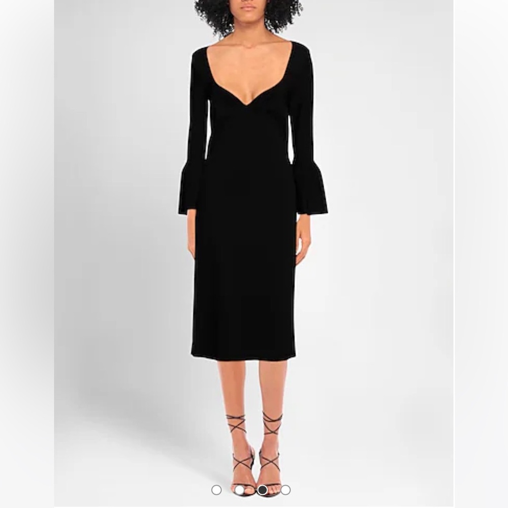Like new Stella McCartney black midi dress